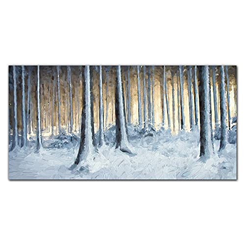 Décoration Murale Verre Acrylique Grand Format pour Illuminer un Salon Sombre Hiver