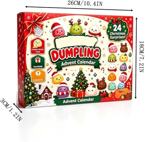 Christmas Advent Calendar 2026 with 24 Mini Surprises Squishies for Adults - image 5