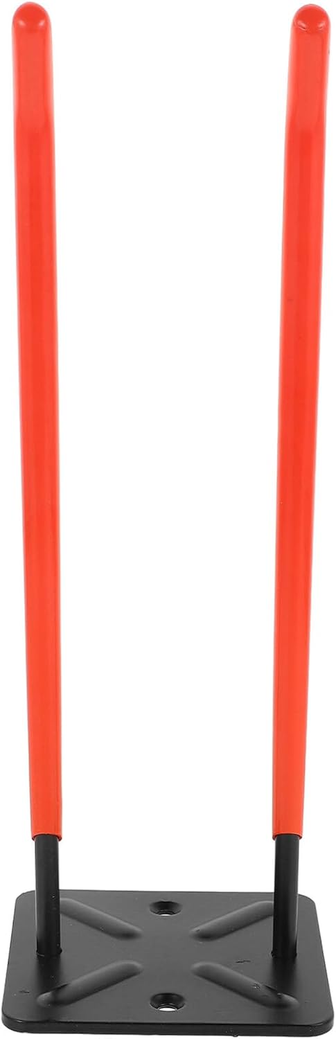 Housoutil Heavy Duty Garage Tire Storage Hooks Wall Mount Tool Hangers Orange 31.5cm for Utility and Chair Organization