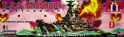USS Missouri Lindberg 70869 boîte de modélisme 1/900 cadeau pour passionné