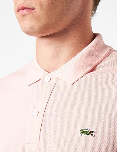 Image of Lacoste Short Sleeve Classic Fit Chine Pique Polo Shirt, L1264 Shirt