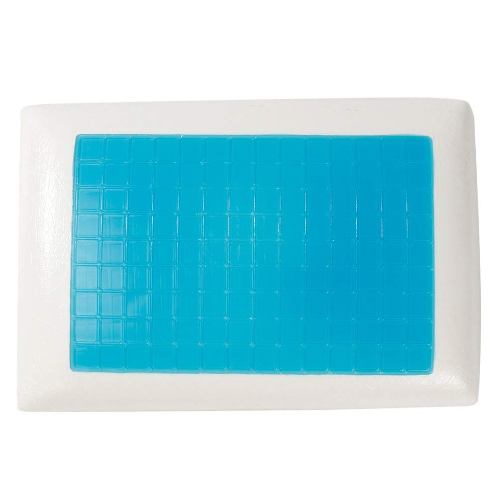 Zyyini Cuscino rinfrescante in gel memory foam supportivo e confortevole ideale per famiglia amici migliorare qualità del sonno