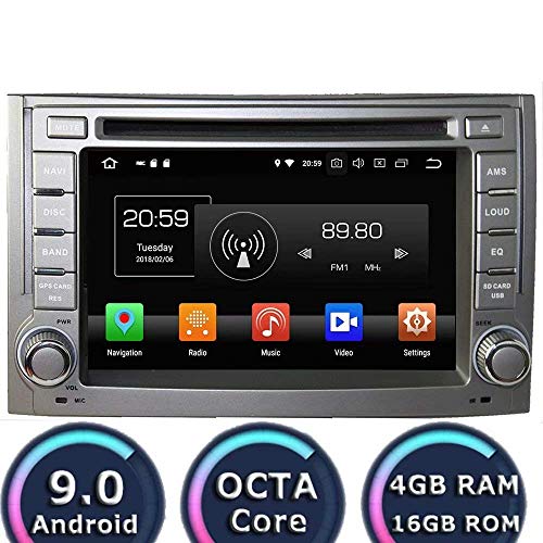 Autoradio-Doppel-DIN-Head Unit Radio für Hyundai H1 2011 2012 2013 2014 2015 GPS Navigation 8 „Touch Screen Multimedia-Player Receiver RDS DSP