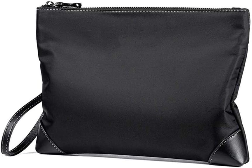 Men's handbags ，Leather Bag Handbag Organizer Super Slim Anti theft Checkbook Wallet Card Case