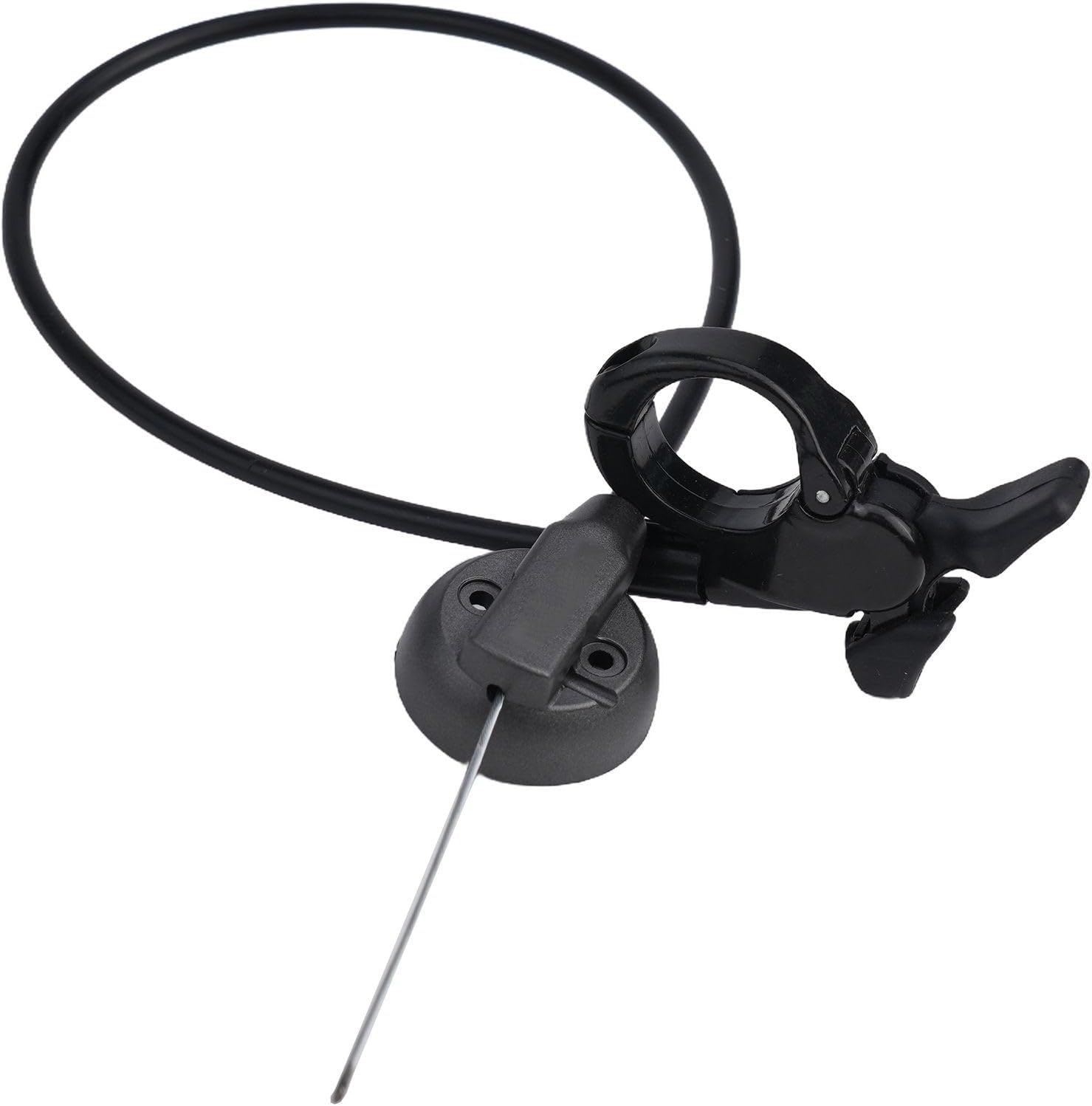 Remote Fork Lockout Switch Lever with 69 cm Cable for EPICON RAIDON XCR XCM NCX Suspension Forks, Fits 22.2 mm Handlebar, Black