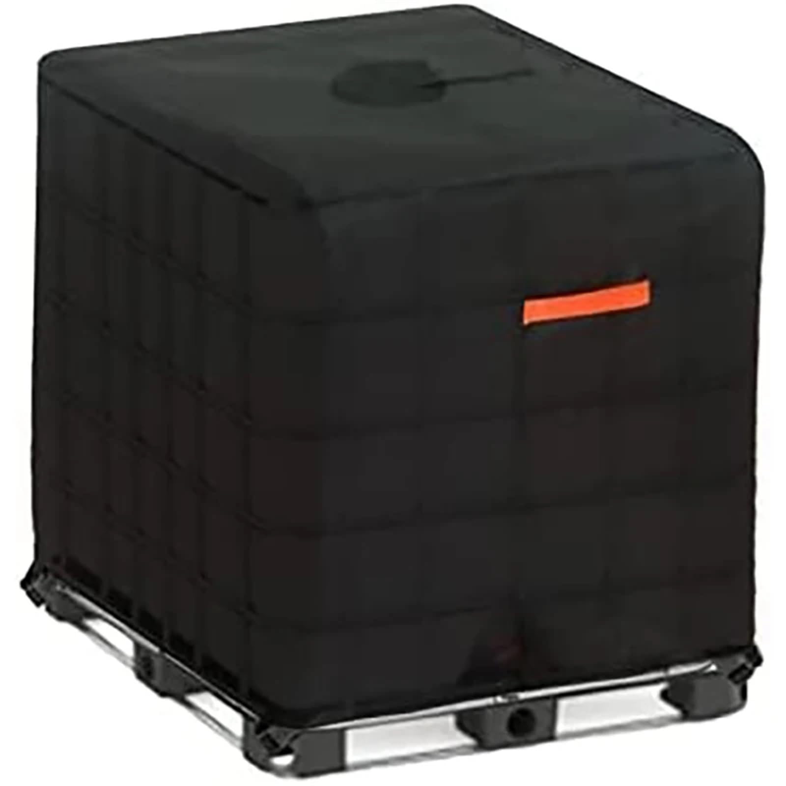 Cubierta de Tanque IBC Cubierta de tanque de agua IBC, cubierta de bolsa de 330 galones, cubierta de protección de jardín for exteriores de 1000L, Material protector solar resistente al agua con crema