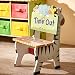 Fantasy Fields - Sunny Safari Animals Thematic Kids Time Out Chair | Imagination Inspiring Hand Painted Details Non-Toxic, Lead Free Water-based Paint