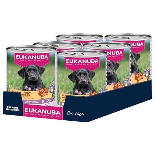 Eukanuba Welpenfutter mit Pute und Karotte