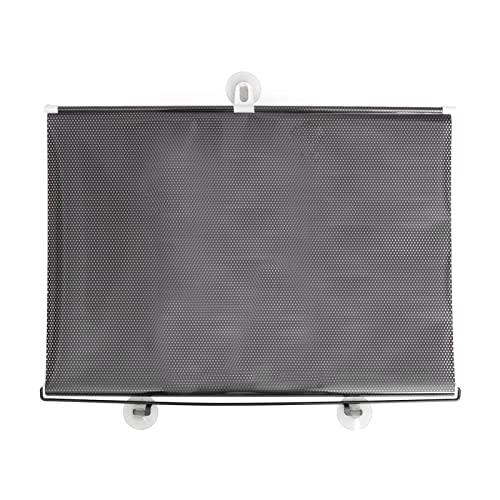 Sewroro Dark Blue Curtains Window Shades Blackout Blind Shade With Suction Cups Portable Window Cover Curtain For Home Office Car 125X58Cm Black Roman Window Shades #TOP2