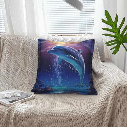 Housse de coussin simili lavable 40x40 pour deco durable
