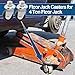 VYF Floor Jack Caster Wheels for 4 Ton Floor Jack,16mm Stem Floor Jacks Casters, Pack of 2