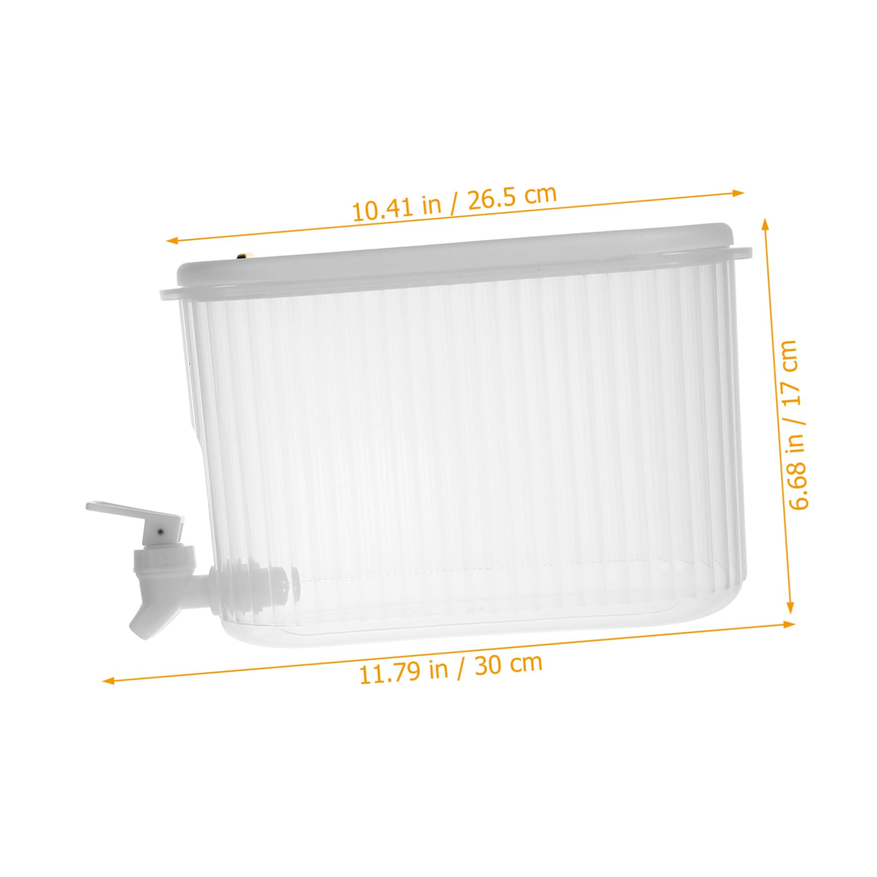 FUNOMOCYA Fridge Drink Dispenser Cold Kettle with Faucet Beverage Dispenser for Office/home