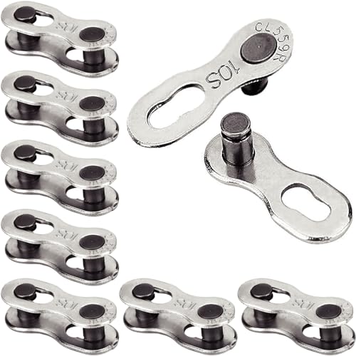 VANSIHO 8 Pairs 10 Speed Bicycle Chain Connector Missing