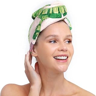 Sponsored Ad - Kitsch Microfiber Hair Towel Wrap for Women, Hair Turban for Drying Wet Hair, Easy Twist Hair Towels, Super...