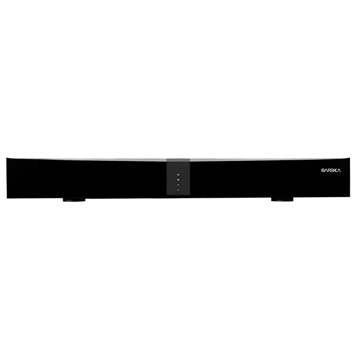 Barska Edge Plug-and-Play Sound Deck TR-100, with 3D Audio Technology, Enhanced Design, Bluetooth Connectivity, and High Fidelity Sound, One Cable to The TV and One to The Wall, Black