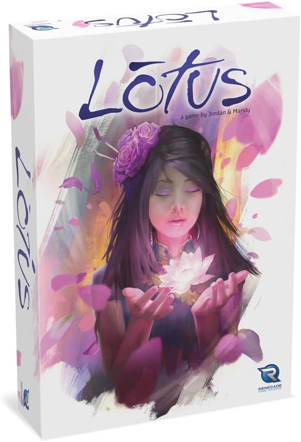 Renegade Game Studios Lotus Floristry Board Game for 2-4 Players, Strategic Card Game Ages 8 and Up
