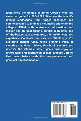 Independently Published Ford, Jason H. Corsica Travel Guide 2024/2025: Explore The Island’S Rugged Coastlines thumb #1