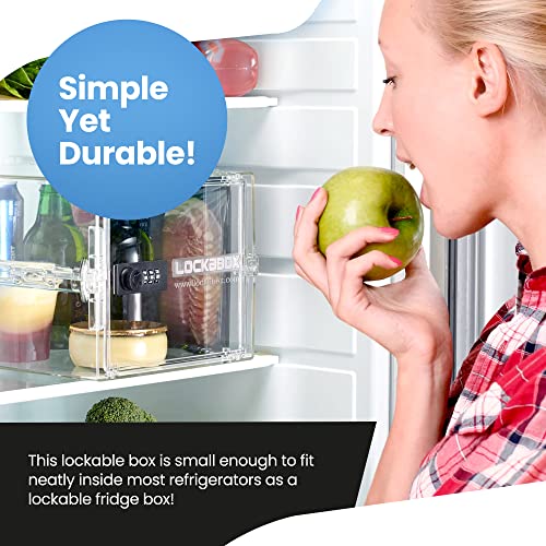 Lockabox One™ Compact and Hygienic Lockable Storage Box for Food