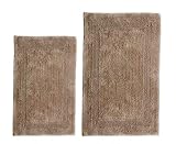 WOVEN ST. Reversible Tufted Bath Rugs | Area Rugs for Spa, Vanity Shower, Bathrooms, Kitchen, Bedroo