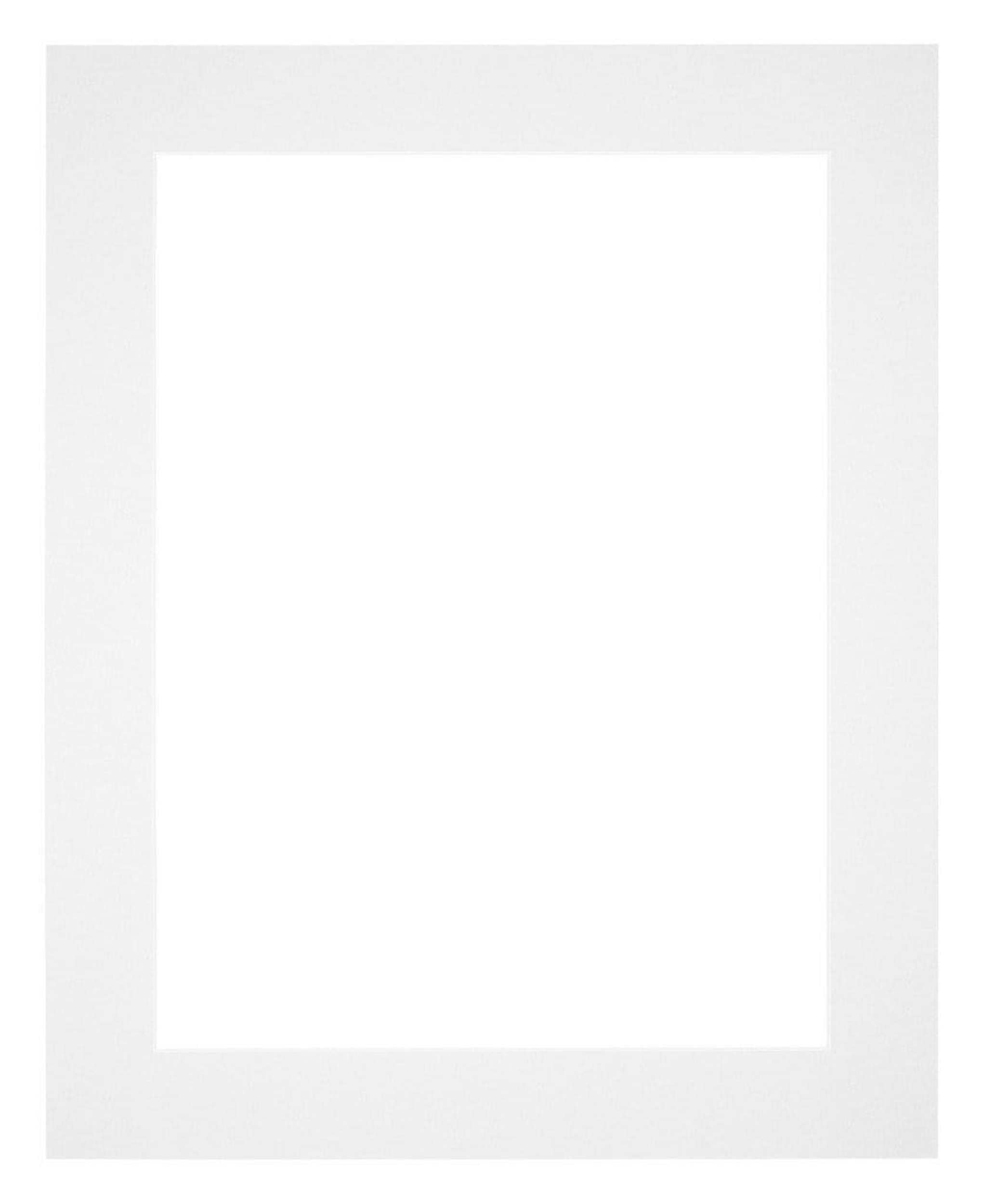 yd. Passe-Partout Photo Frame Size 35x45 cm - Photo Size 25x35 cm - White