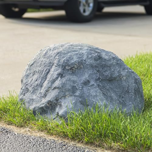 image for Outdoor Essentials Outdoor Faux Rock Cover - For Landscaping, Yard Dé