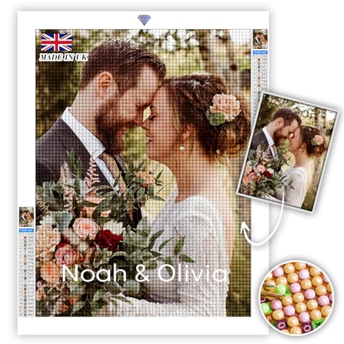 Diamond Painting Personnalisé, Peinture Diamant Personnalisé Photo, Kit