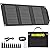 MARBERO Foldable Portable Solar Panel 30W Solar Panel Charger for Power Station >23% High Efficiency USB & DC Port Compatible with Cell Phone Ipad Laptop IP65 Waterproof for Camping Outdoor Cloudy