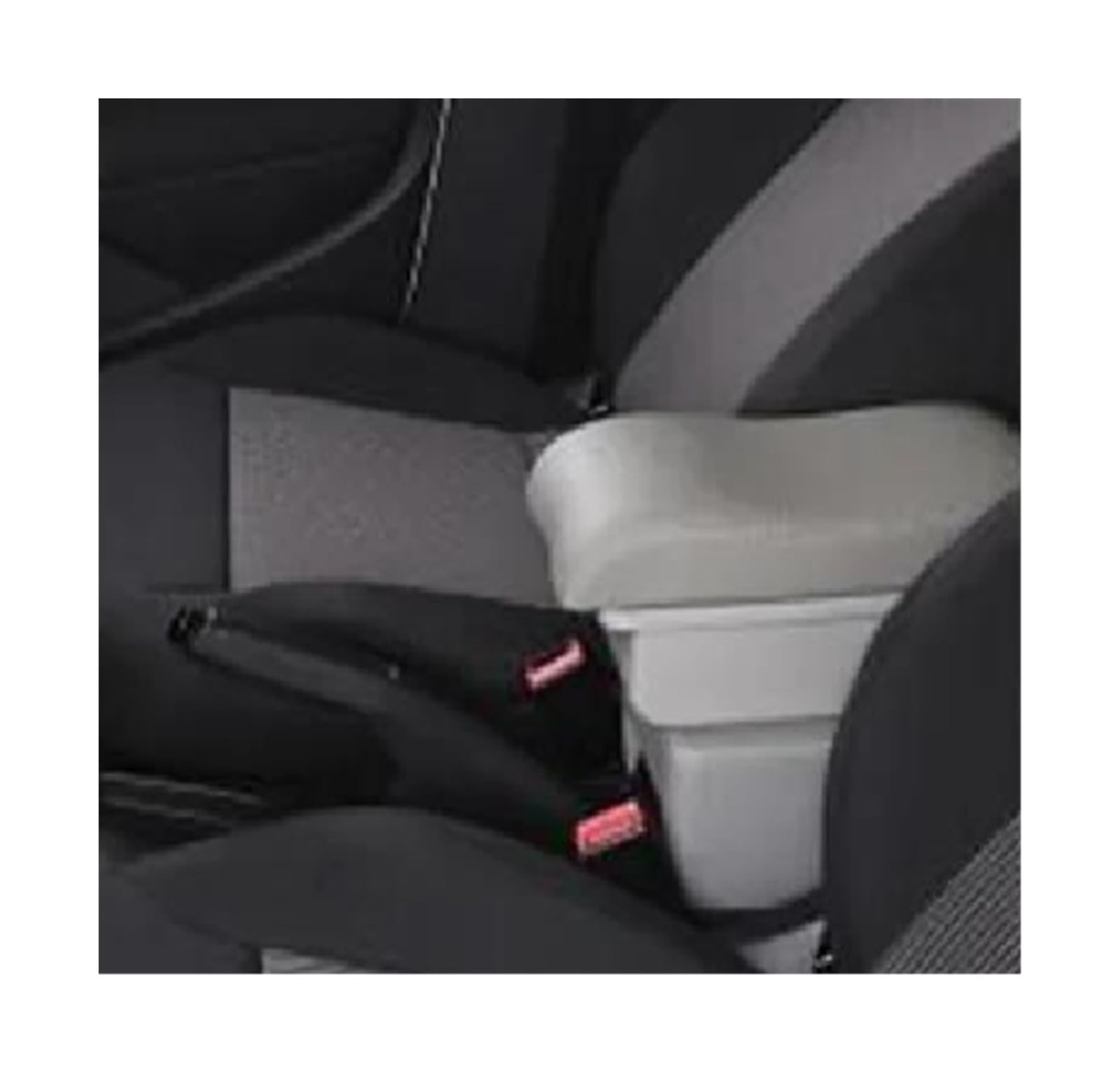 DYDGUTUFB For Suzuki For IGNIS Car Armrest Box Center Storage Box USB Retrofit Parts Interior Accessories (B style gray 3USB)