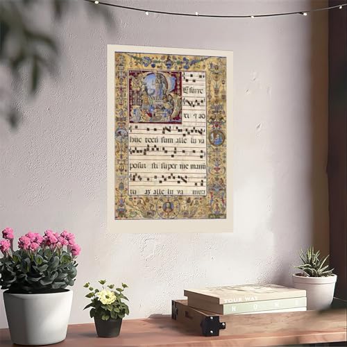 Poster Resurrection Initial R 1500 déco murale salon et bureau - 6