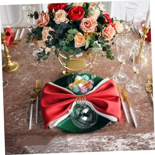 Cajas de caramelo en forma de bola espejada FOMIYES, 5 piezas, decoración colgante para fiestas, bodas y cumpleaños miniatura 5