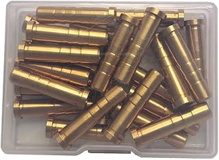 24-Pack AC007 Archery Accessories Brass 50 Grain Arrow Inserts for .244" ID Carbon Arrow Shaft