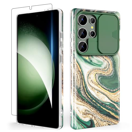 Coque S25 Ultra protection caméra coulissante pour éviter les rayures d'objectifs