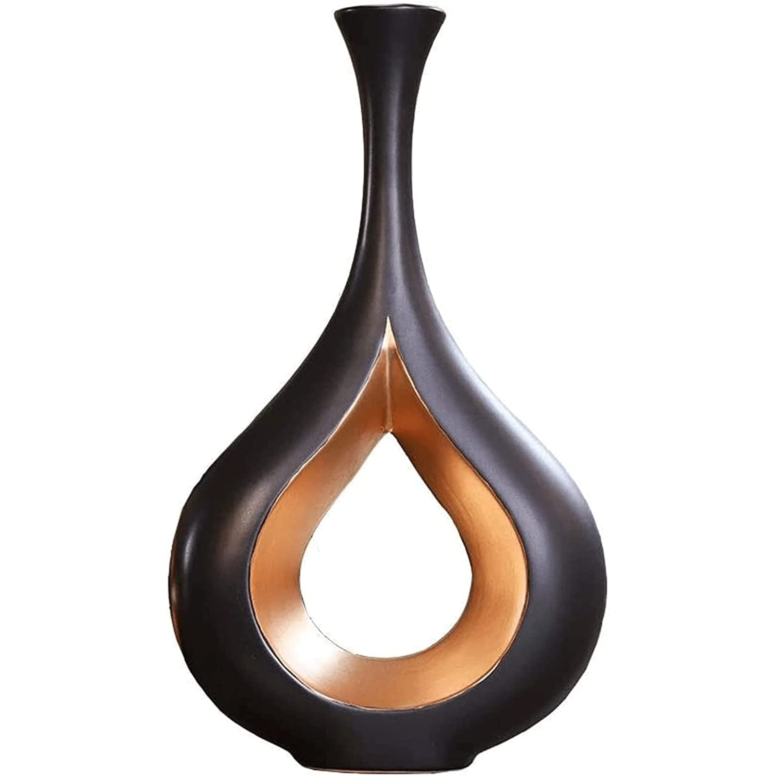 Ngdfgr As Known Fashion Vase Modern Minimalist Flower Vases Home Living Room Tv Cabinet Decorative Ornaments Vase Environmentally Friendly Materials Decoration (A),A