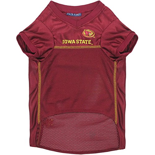 Image of Pets First Collegiate Iowa State Cyclones Dog Mesh Jersey, X-Small