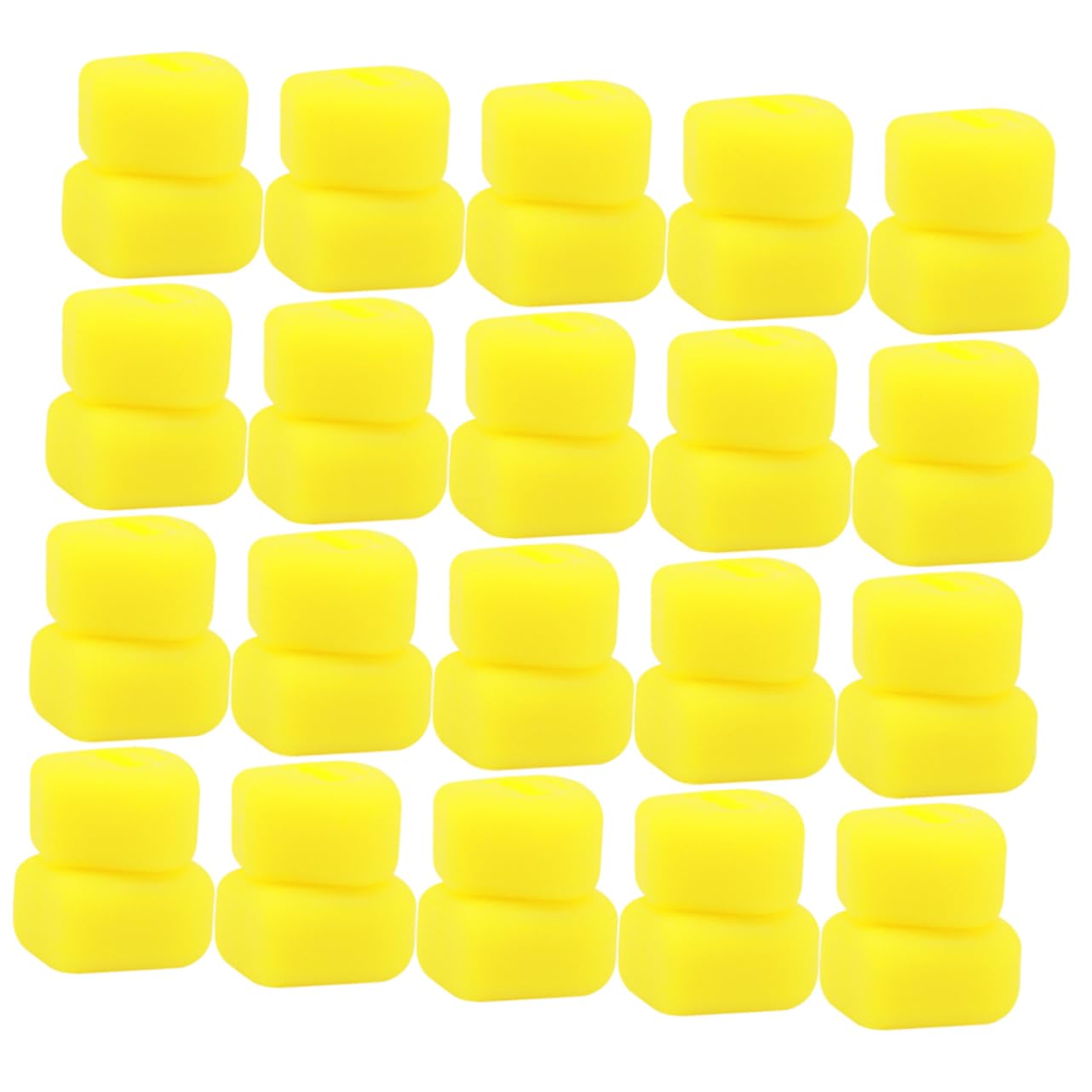 BESPORTBLE Perline Europee per La Pesca alla Carpa Esca Artificiale Esca Finta Esche da Pesca Esche Finte Forniture per La Pesca Esche Artificiali per La Pesca TPE Yellow