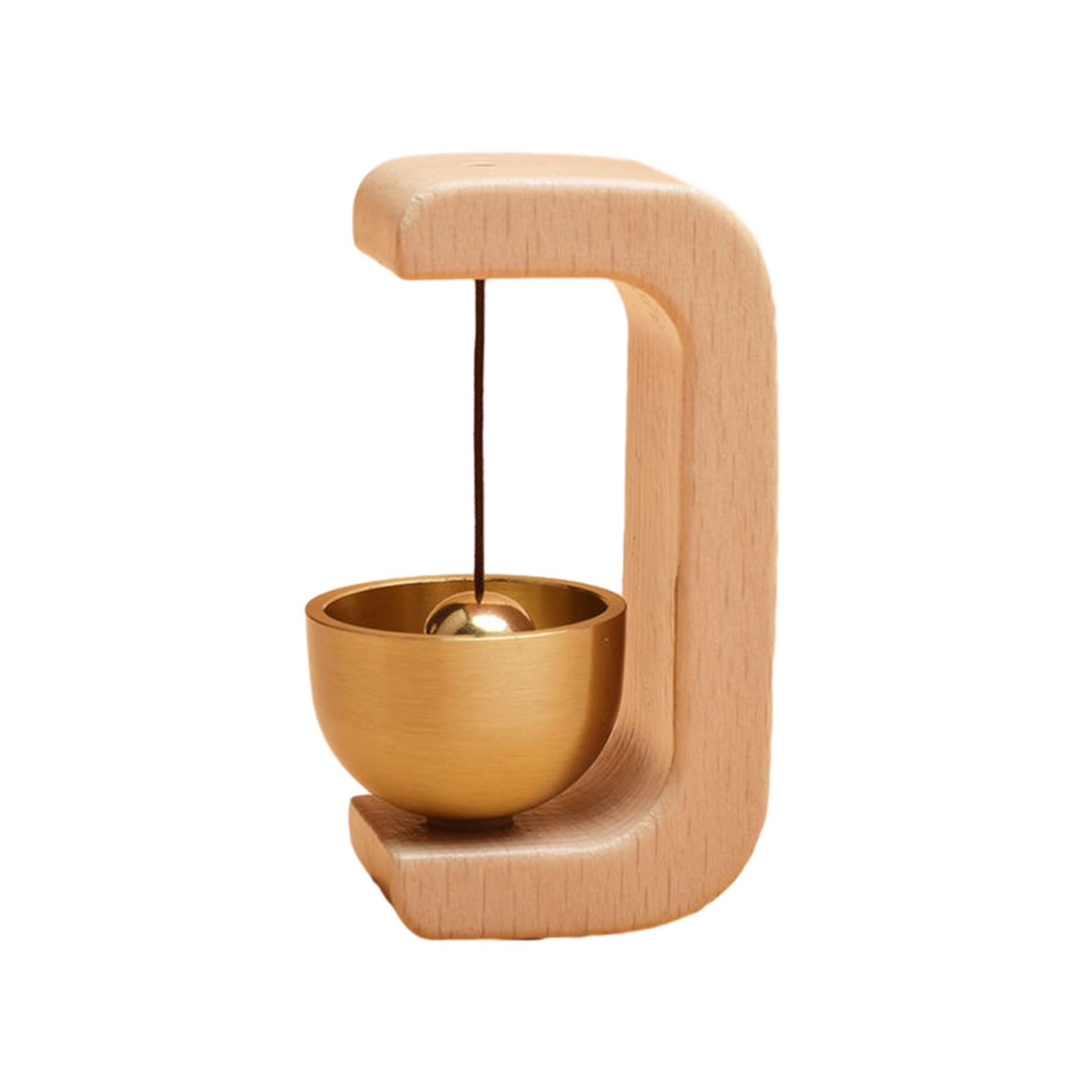 Shurhome A Traditional Japanese Wooden Bells Doorbell For Home Entry Family Doorbell With Pleasant Ringing For Coming Chimes