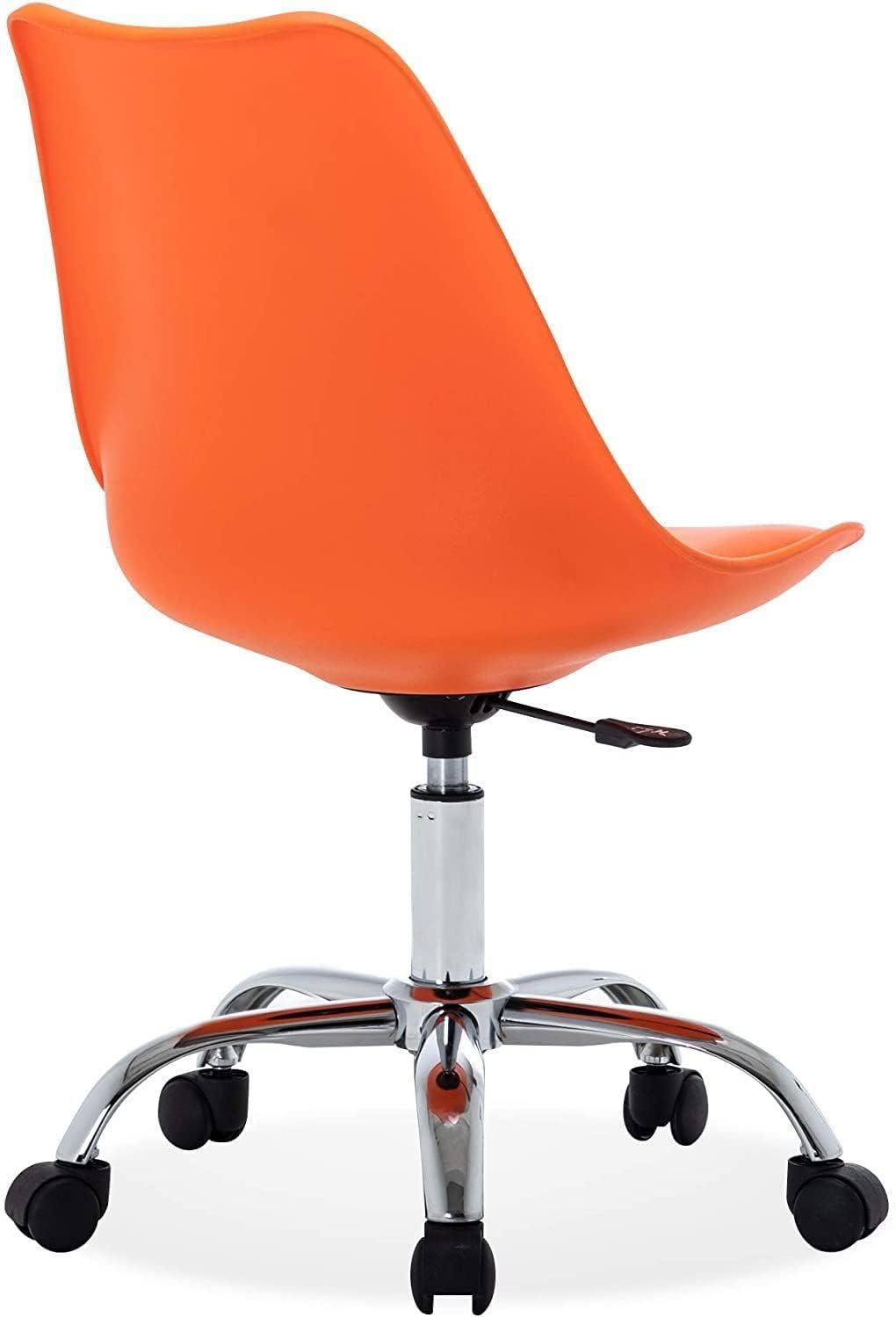 CRAFTSPEN Height-Adjustable Revolving Stool with Black Wheels & Back Support – Ideal for Kitchen, Clinic, Hospital, Salon, Spa, Restaurant, and Bar – Ergonomic Design 2