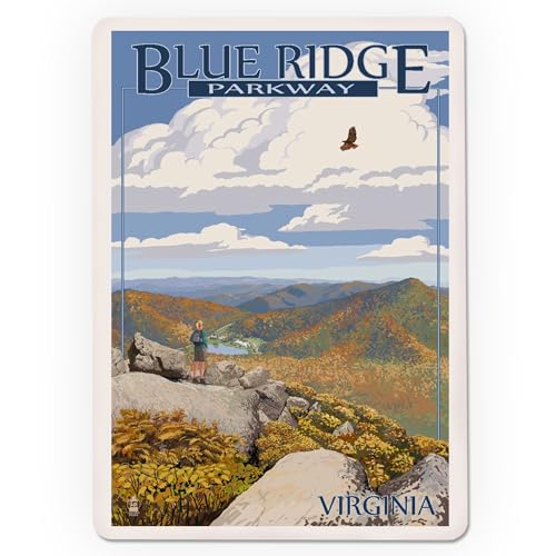 Baraja de 52 cartas Poker Blue Ridge Parkway Virginia miniatura 3