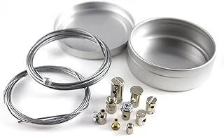 [KiWAV] Compatible/Replacement for Universal Motorcycle Emergency Throttle Cable Repair Kit, Honda, Yamaha, Kawasaki, Suzuki, Scooter, Motocross Models