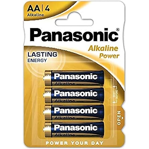 Panasonic POWER LR6 AA 43741 - Pack de 4 pilas alcalinas Cover
