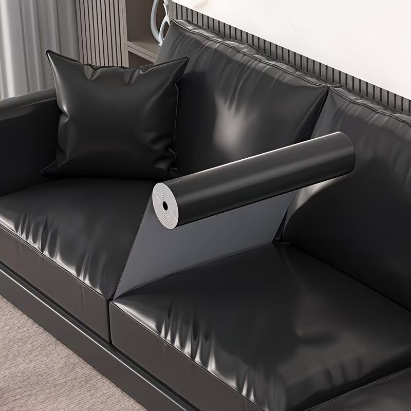 Upgraded Self-Adhesive Waterproof and Durable PU Leather Repair Patches, Leather Repair Tape for Damaged Leather Sofa, Seats, Tables, Chairs, Bags (Leather Black Patch, 12 by 24 inches)-image-48
