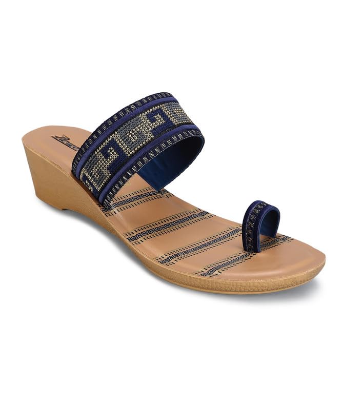 PARAGON Womens Wedge Heel Sandals | Trendy Slip-On Sandals with Cushioned Footbed, Stylish Design, and Durable Construction | Perfect for Everyday Casual Wear (B0DBWMQF7Q) Amazon Price History, Amazon Price Tracker