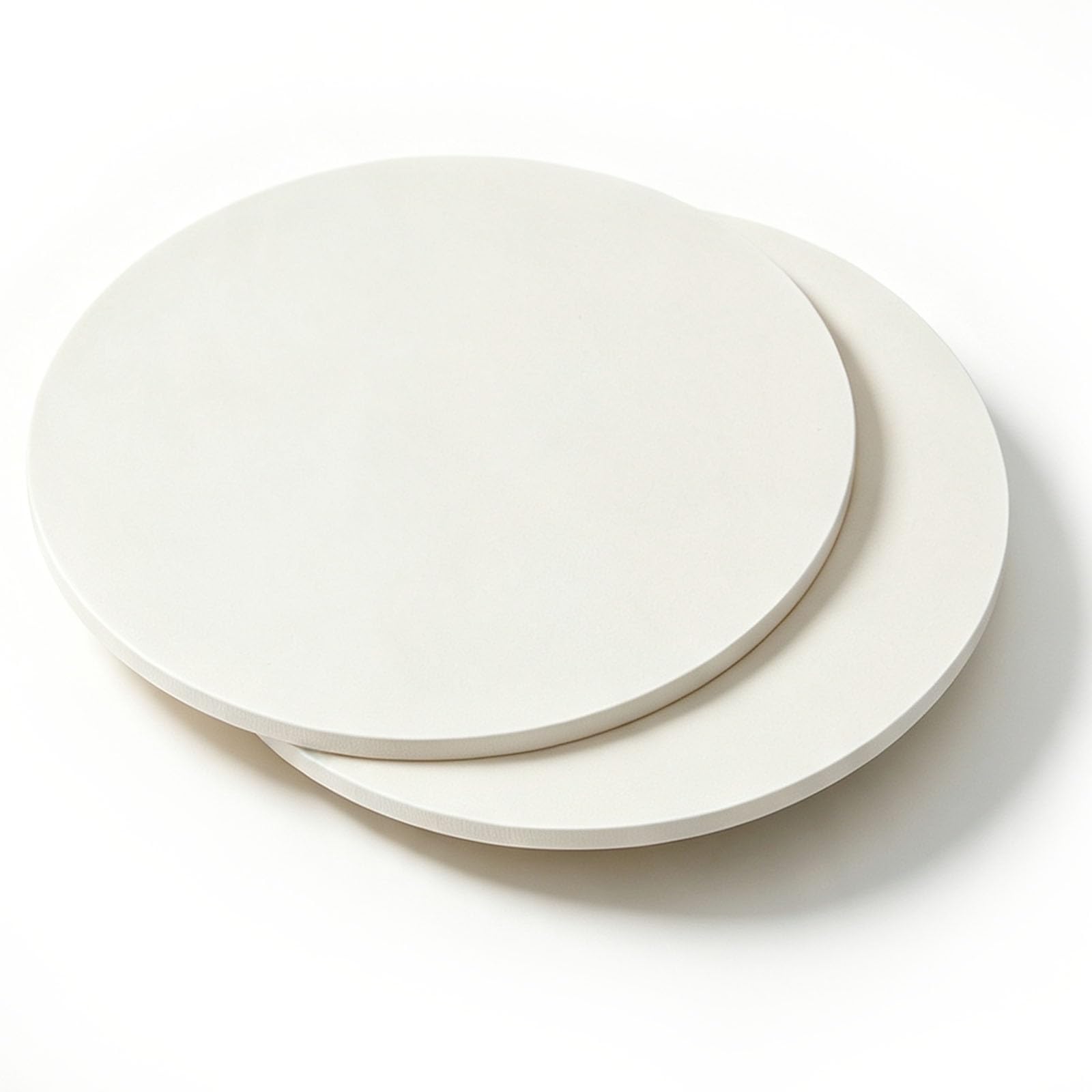 Fogli di Plastica ABS Lastra di Plastica ABS Bianco Girare Dia9cm