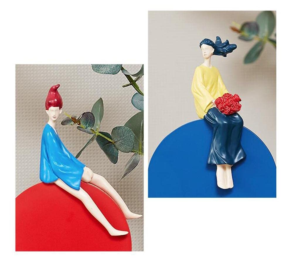 Estatuas Esculturas Figuras De Personajes De Resina Artesanías Decoración Adornos