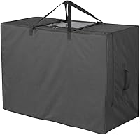 Vista 1 de Cuddly Nest Bolsa de almacenamiento plegable para colchón, funda de transporte resistente para cama de invitados de tres pliegues