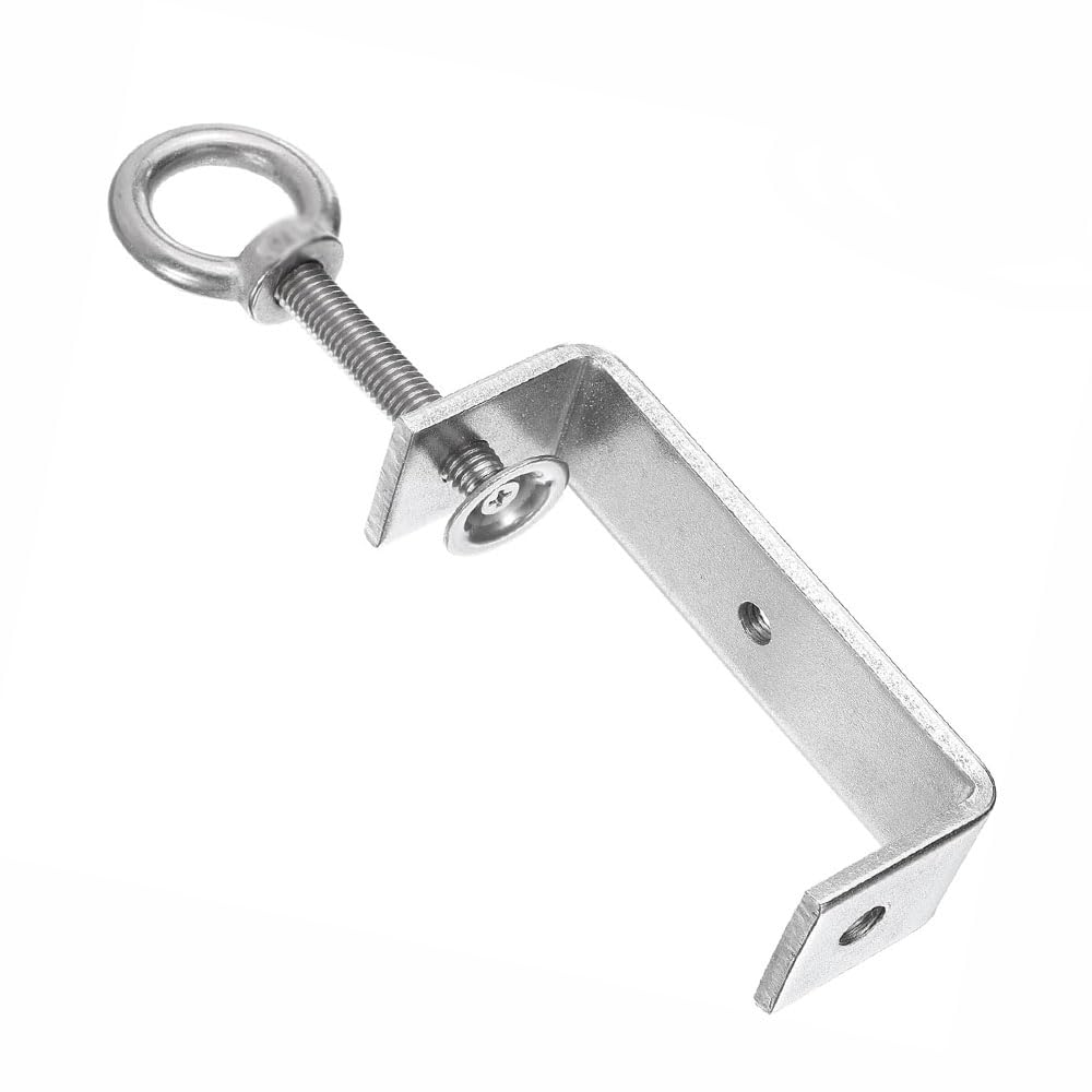2 morsetti a C, bulloni a occhiello in acciaio inossidabile 304, morsetto a tigre con apertura a ganascia larga, universale, clip da scrivania per lavorazione del legno, saldatura, falegnameria