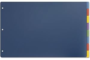 Cardinal Dividers 8-Tabbed Poly Dividers