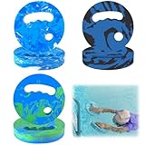 Stonivislyt Aqua Fitness Scheiben, 6X Eva Aqua Fitness Gerät, Handgerät Schwimmtrainings...