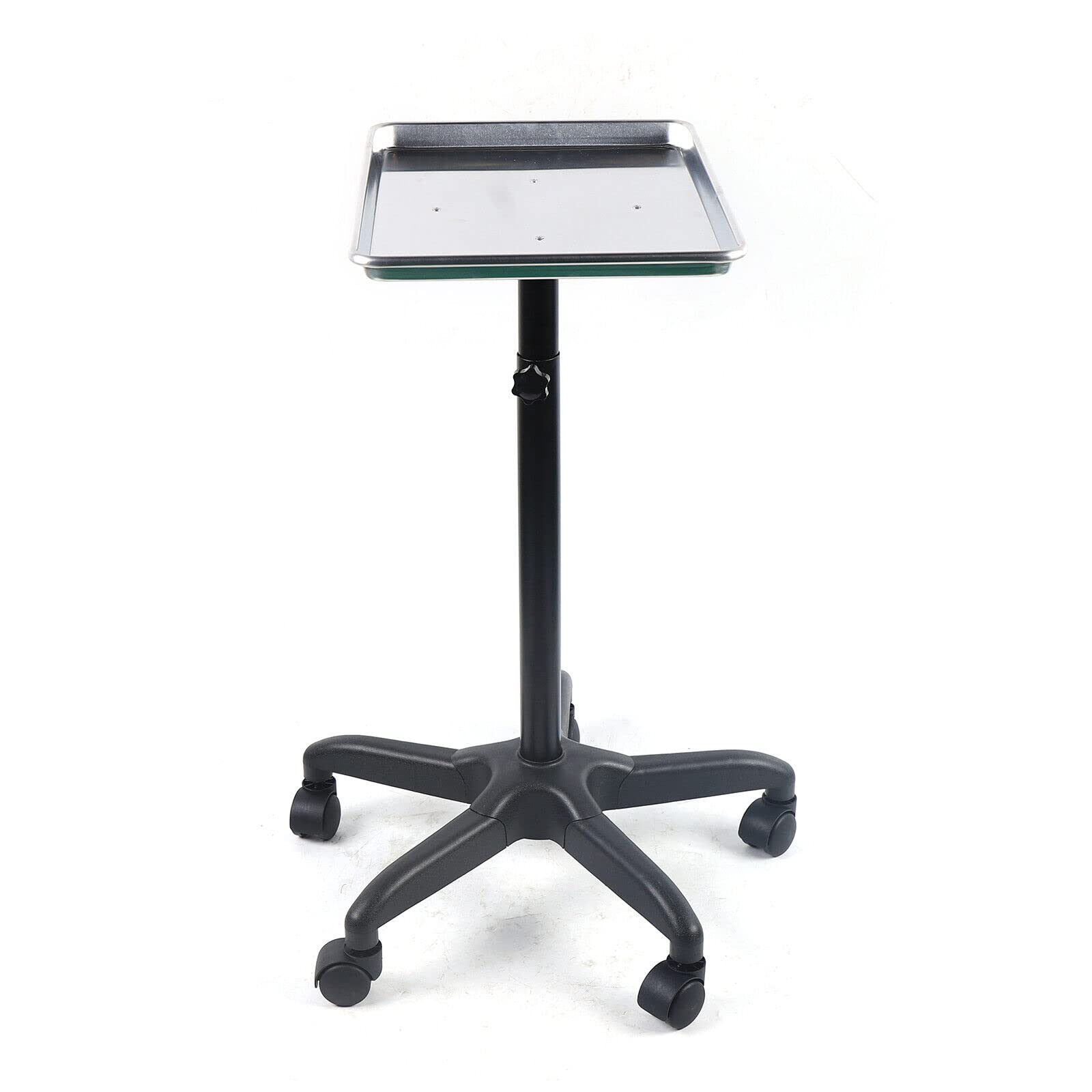 Carrello per Parrucchiere Salon Beauty Carrello Piccolo per estetica con Vassoio Rimovibile Altezza Regolabile da 70 a 110 cm per riporre Gli Strumenti per la colorazione dei Capel