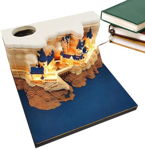 3D Panda Kalender 2025 - Abreißkalender Mit Notizblock